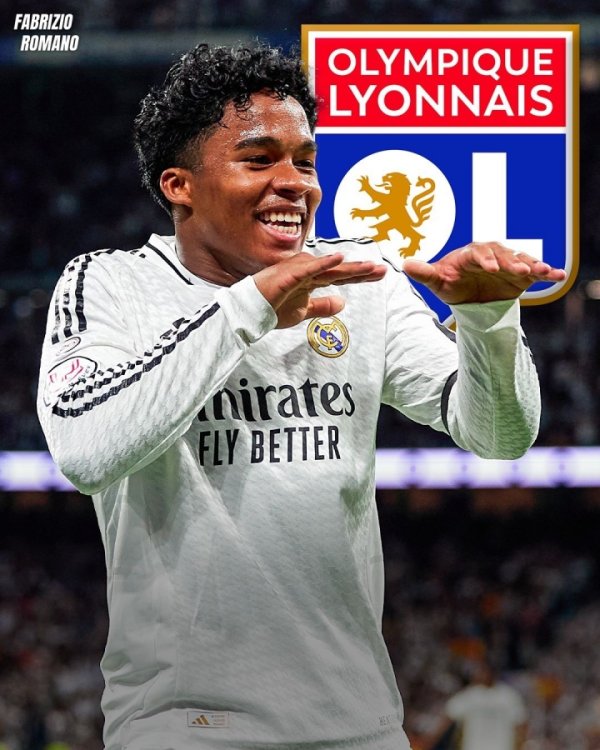 租赁不含买断！罗马诺：恩德里克首选去里昂，球员方道判表露获胜